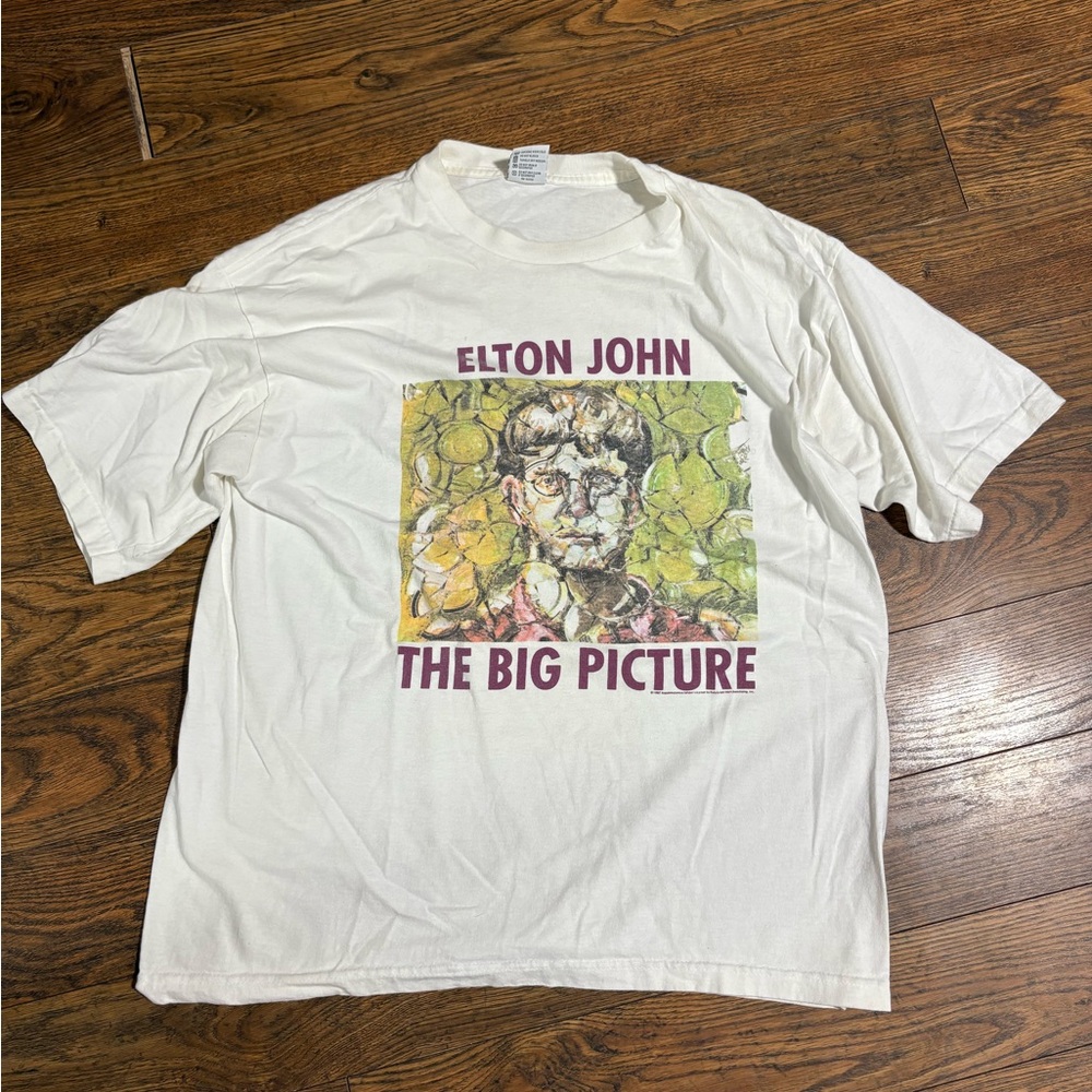 Elton John The Big Picture Graphic T-Shirt